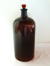 Plain brown glass for sale  EVESHAM