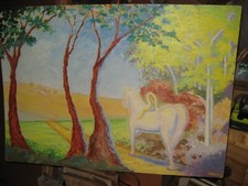horse abstract oil painting for sale horse abstract oil painting for sale USA
