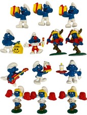 Smurfs figures peyo for sale  ROMFORD