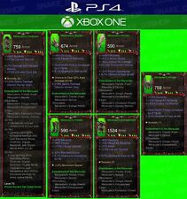 Diablo 3 - PS4 - X.One - Pacote - 4x Conjuntos Primais NÃO MODIFICADOS para Demon Hunter - Novo comprar usado  Enviando para Brazil