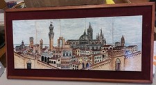 Siena maiolica quadro usato  Siena