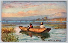 R746790 Canoa Indiana en Mejico Mexican Life Tuck Oilette 9628 1944 comprar usado  Enviando para Brazil