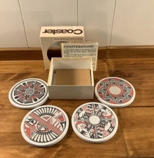 Posavasos de piedra CoasterStone vintage estilo suroeste geométrico nuevo en caja segunda mano  Embacar hacia Mexico