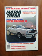 Motor trend november for sale  Washington