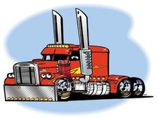 Cartoon big rig for sale  Higganum