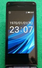 Używany, SHARP SH-02L AQUOS KEITAI ANDROID TELEFON Z KLAPKĄ CZARNY ODBLOKOWANY JAPONIA na sprzedaż  Wysyłka do Poland