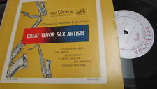 COLEMAN HAWKINS CHU BERRY RCA VICTOR GREAT TENOR SAX ARTISTS 10" LP JAZZ comprar usado  Enviando para Brazil