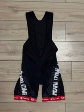 Bermuda masculina pérola Izumi ciclismo bicicleta tamanho M-L acolchoada preta logotipo  comprar usado  Enviando para Brazil
