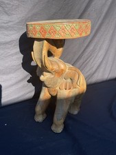Hardwood elephant stool for sale  DONCASTER