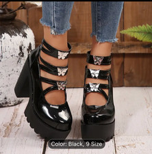 Gothic lolita platform for sale  DAGENHAM