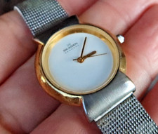 RARO Vintage Skagen Dinamarca Relógio de Pulso 77SGS Designs Ultra Finos Prata Novo sem reserva, usado comprar usado  Enviando para Brazil