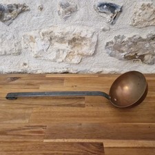 Louche cuivre manche d'occasion  Aubevoye