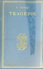 Tragedie alfieri sansoni usato  Italia