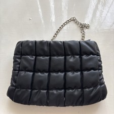Quilted bag silver for sale  ROTHERHAM