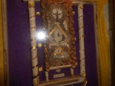 Antico reliquiario ligneo usato  Napoli