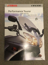 Yamaha fjr1300 brochure for sale  WEYMOUTH