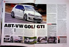 Sport Auto 09/2013 VW Golf VII GTI von ABT mit 290PS im Fahrbericht auf 2 Seiten comprar usado  Enviando para Brazil