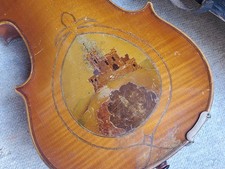 Decorative old violin d'occasion  Expédié en Belgium