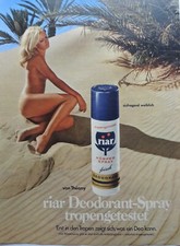 DESODORANTE FEMININO VINTAGE IMPRESSÃO PUBLICIDADE RIAR ALEMÃO por THEANY BRAND comprar usado  Enviando para Brazil