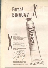 Binaca dentrificio igiene usato  Vignate