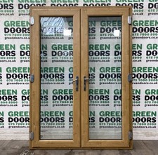 Brown upvc french for sale  LUTON