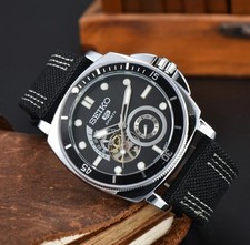 Seiko watch black d'occasion  Saint-Étienne-de-Montluc