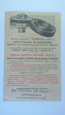 Cartolina pubblicitaria anelli usato  Roma