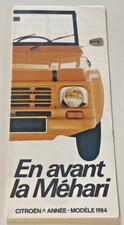 Brochure citroen mehari d'occasion  Quarré-les-Tombes