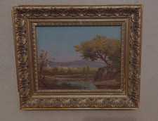 Huile carton paysage d'occasion  Belley