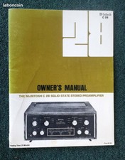 Mcintosh owner manual d'occasion  Eaubonne