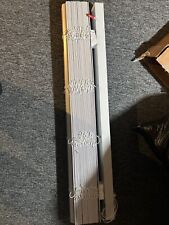 NUEVA Cenefa Moldura Magnética Persiana Madera Imitación 2.5 Pulgadas BLANCA LISA 35.5 X 67" segunda mano  Embacar hacia Mexico