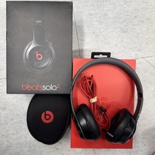 Fones de ouvido Beats Solo 2 com caixa preta na orelha fones de ouvido com fio B0518 comprar usado  Enviando para Brazil