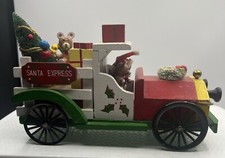 Vintage wooden santa for sale  Pleasant Garden