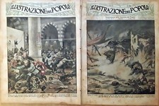 Illustrazione popolo 1923 usato  Roma