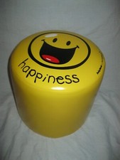 Ancien pouf jaune d'occasion  La Rochette