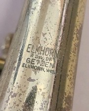 *RARO* Trombone Getzen Elkhorn 3 válvulas! Early Serial #92370 (precisa de reparo)  comprar usado  Enviando para Brazil