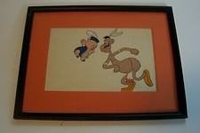 Celular de produção Looney Tunes redesenhado e colorido porco porco e índio corajoso década de 1960, usado comprar usado  Enviando para Brazil