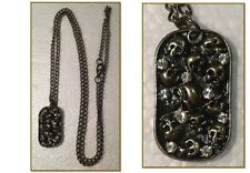 Catenina vintage style usato  Italia