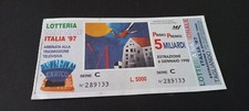 Biglietto lotteria nazionale usato  Caserta