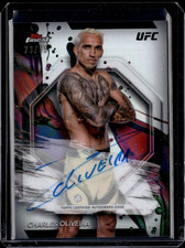 2024 Topps Finest UFC #FA-CSO Charles Oliveira refrator automático #73/99 comprar usado  Enviando para Brazil