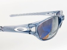 Óculos de sol escasso Oakley Fives 1.0 azul cristal lentes irídio preto, usado comprar usado  Enviando para Brazil