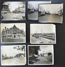 1920s-1930s Long Island NY Montauk Hwy. Lote de fotos Hempstead, pescoço pequeno (7 peças) comprar usado  Enviando para Brazil