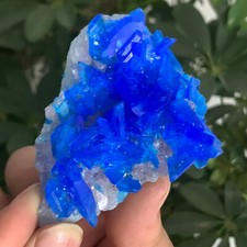 Cura de espécime mineral sulfato de cobre azul natural 99G comprar usado  Enviando para Brazil