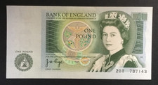 Banknote england one for sale  HODDESDON