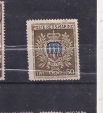 francobollo san marino stemma usato francobollo san marino stemma usato Erice