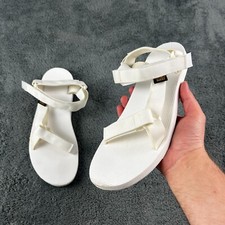 Teva sandals white for sale  REDRUTH