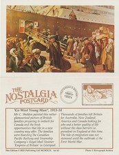 Usado, Cartão postal imperatriz da Grã-Bretanha Liverpool emigrar 1913 pintura Sheldon - Nostalgia comprar usado  Enviando para Brazil