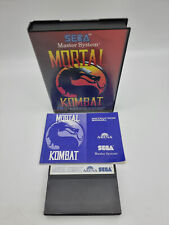 Mortal Kombat Sega Master System Pal caixa usada testada comprar usado  Enviando para Brazil