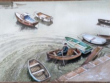 Vintage original watercolour for sale  RUARDEAN