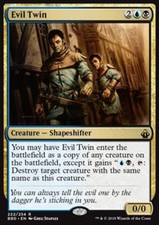 Mtg evil twin usato  Bari